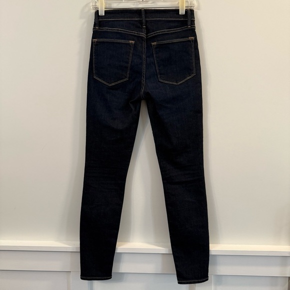 Women’s Frame Denim dark wash Le High skinny crop Jeans - Picture 7 of 8